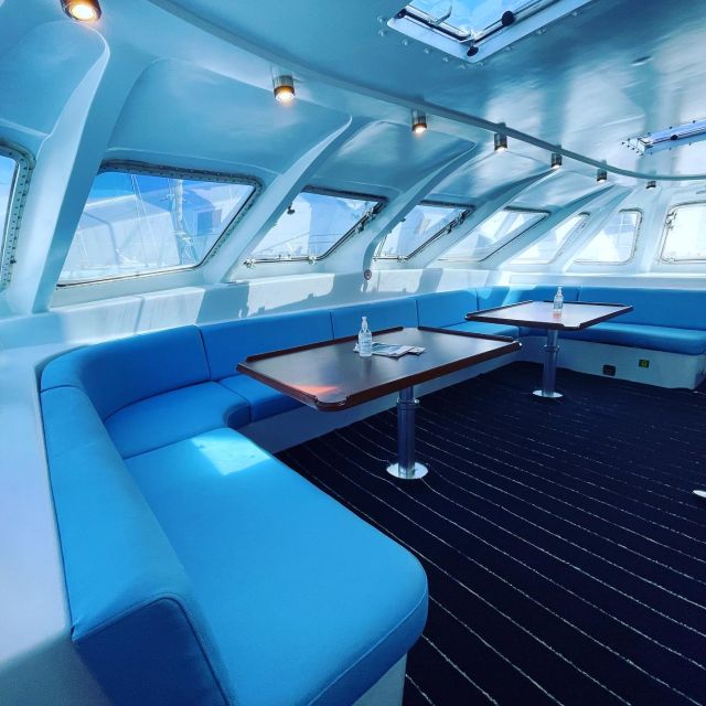Rhodes Catamaran Cruise with Meal, Snacks & Swim Stops